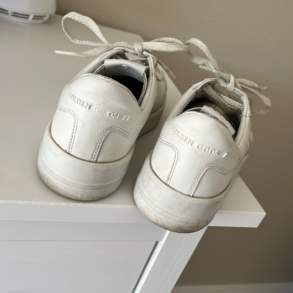 Golden Goose Pure White Sneakers - Picture 3 of 6